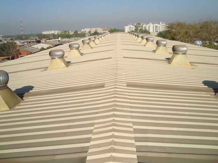 crimp curve roofing sheet